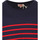 Textiel Heren T-shirts & Polo’s Armor Lux Port-Louis T-Shirt Strepen Donkerblauw Rood Blauw