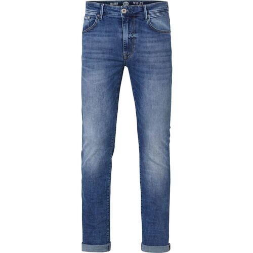 Textiel Heren Broeken / Pantalons Petrol Industries Seaham Jeans Indigo Blue Blauw