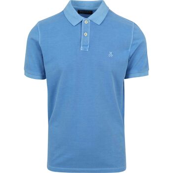 Marc O'Polo T-shirt Poloshirt Faded Blauw