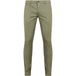 Textiel Heren Broeken / Pantalons Suitable Chino Pico Groen Groen