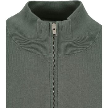 Profuomo Half Zip Pullover Luxury Groen Groen