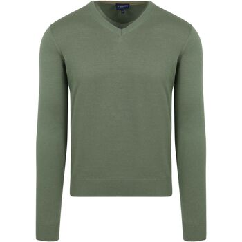 Textiel Heren Sweaters / Sweatshirts Suitable Respect Vinir Pullover Mid Groen Groen