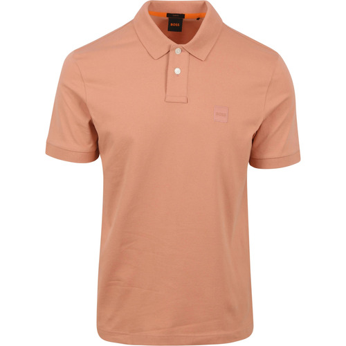 Textiel Heren T-shirts & Polo’s BOSS Passenger Polo Peach Roze