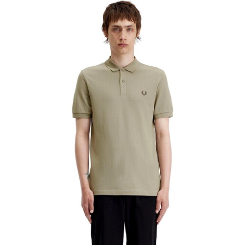 Textiel Heren Polo's korte mouwen Fred Perry POLO HOMBRE   M6000 Beige