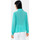 Textiel Dames Overhemden Fracomina FS24ST6004W41201 Turkoois