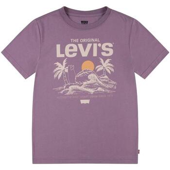 Textiel Jongens T-shirts & Polo’s Levi's  Violet