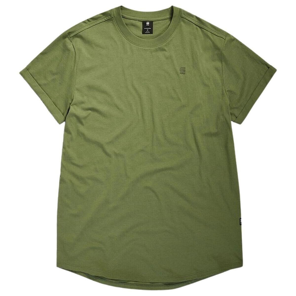 Textiel Heren T-shirts korte mouwen G-Star Raw  Groen