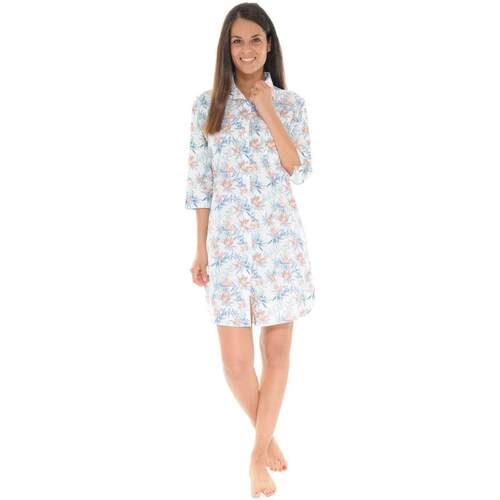 Textiel Dames Pyjama's / nachthemden Pilus YSEA Wit