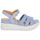 Schoenen Dames Sandalen / Open schoenen Stonefly PARKY 16 EMBOSSED S./NAPPA LTH Blauw
