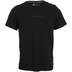 Textiel Heren T-shirts korte mouwen Puma Bmw Mms Logo Graphic Zwart