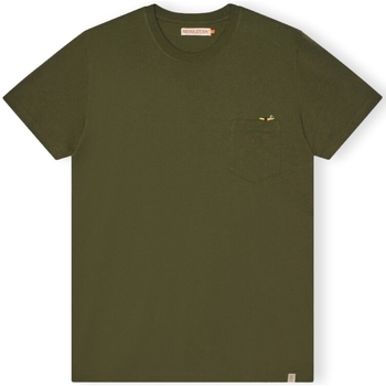 Textiel Heren T-shirts & Polo’s Revolution T-Shirt Regular 1365 SLE - Army Groen