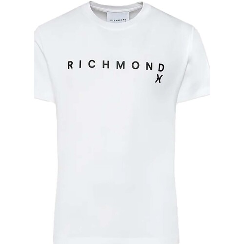 Textiel Heren T-shirts & Polo’s John Richmond T-Shirt Aaron Wit