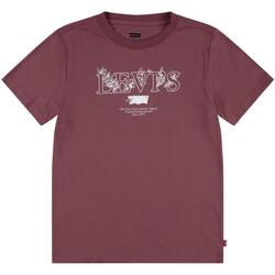 Textiel Jongens T-shirts & Polo’s Levi's  Rood