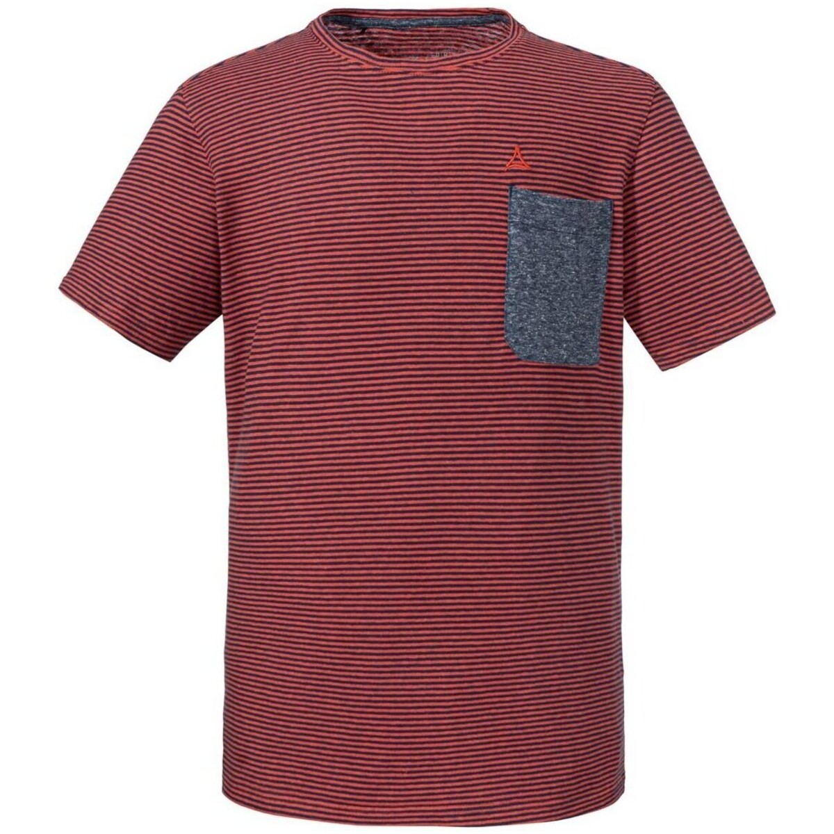Textiel Heren T-shirts korte mouwen SchÖffel  Rood