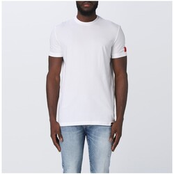 Textiel Heren T-shirts & Polo’s Dsquared  Wit