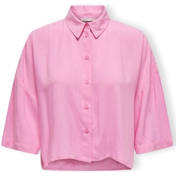 Only Noos Astrid Life Shirt 2/4 - Begonia Pink Roze