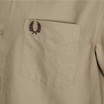 Fred Perry CAMISA HOMBRE OXFORD   M5503 Grijs