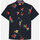 Textiel Heren Overhemden lange mouwen Oxbow Shirt met korte mouwen en Teahupoo-print CEREVA Blauw