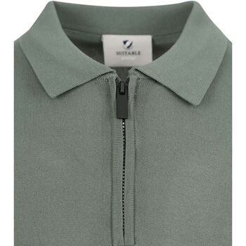 Suitable Cool Dry Knit Polo Groen Groen