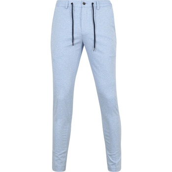 Textiel Heren Broeken / Pantalons Suitable Dace Jersey Pantalon Lichtblauw Blauw