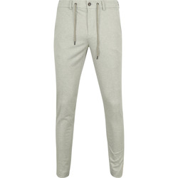Textiel Heren Broeken / Pantalons Suitable Dace Jersey Pantalon Lichtgroen Groen