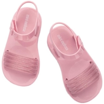 Melissa MINI  Mar Wave Baby Sandals - Pink/Glitter Pink Roze