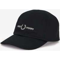 Accessoires Heren Pet Fred Perry Graphic branded twill cap Grijs