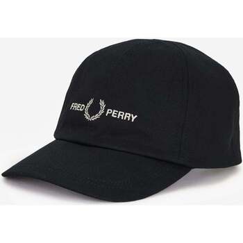 Accessoires Heren Pet Fred Perry Graphic branded twill cap Grijs