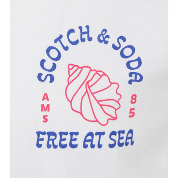 Scotch & Soda Scotch & Soda T-Shirt Artwork Wit Wit