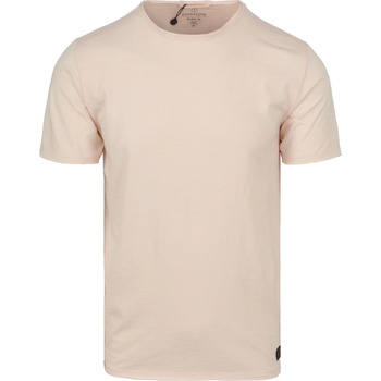 Textiel Heren T-shirts & Polo’s Dstrezzed Mc Queen T-shirt Melange Lichtroze Roze