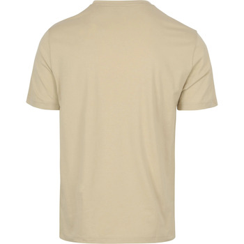Gant T-shirt Shield Logo Ecru Beige