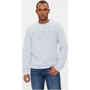 Textiel Heren Sweaters / Sweatshirts Guess M4GQ08 KBK32 Blauw