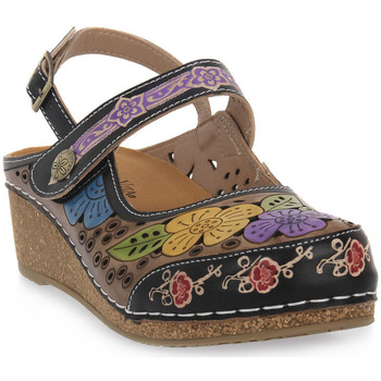 Schoenen Dames Sandalen / Open schoenen Laura Vita FASCINEO NERO Zwart