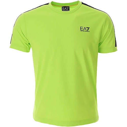 Textiel Heren T-shirts & Polo’s Emporio Armani EA7 T-Shirt Groen