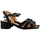 Schoenen Dames Sandalen / Open schoenen The Divine Factory 231076 Zwart