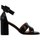 Schoenen Dames Sandalen / Open schoenen The Divine Factory 231149 Zwart