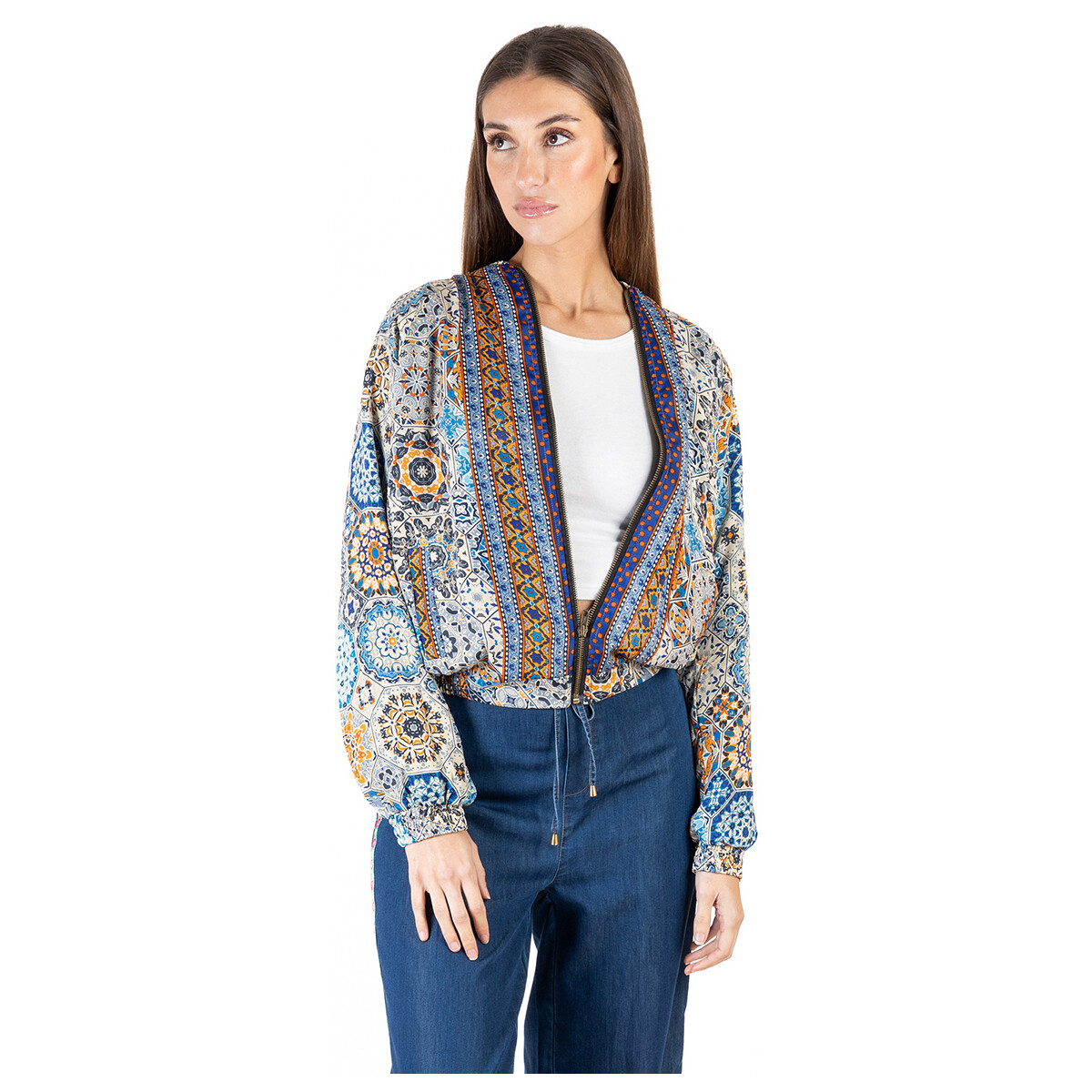 Textiel Dames Jacks / Blazers Isla Bonita By Sigris Jasje Multicolour