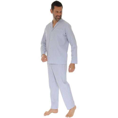 Textiel Heren Pyjama's / nachthemden Pilus FARELL Blauw