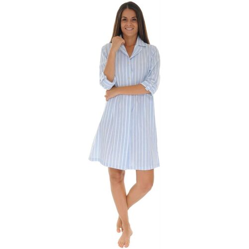 Textiel Dames Pyjama's / nachthemden Pilus ELISA Blauw