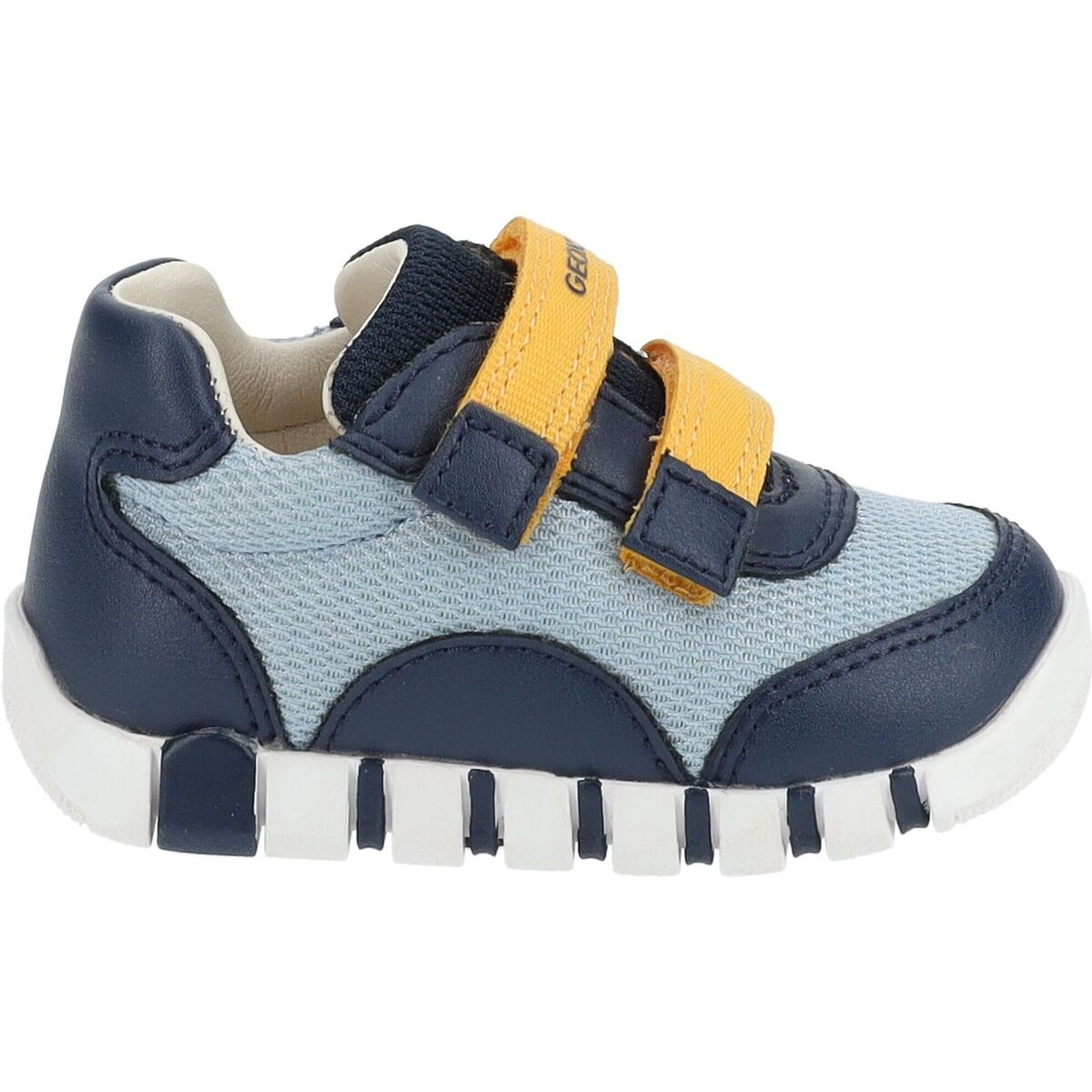 Schoenen Jongens Babyslofjes Geox Halfhoge schoenen Blauw