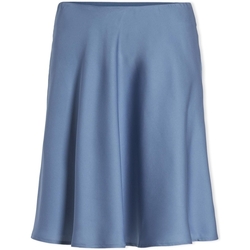 Textiel Dames Rokken Vila Ellette Skirt - Coronet Blue Blauw
