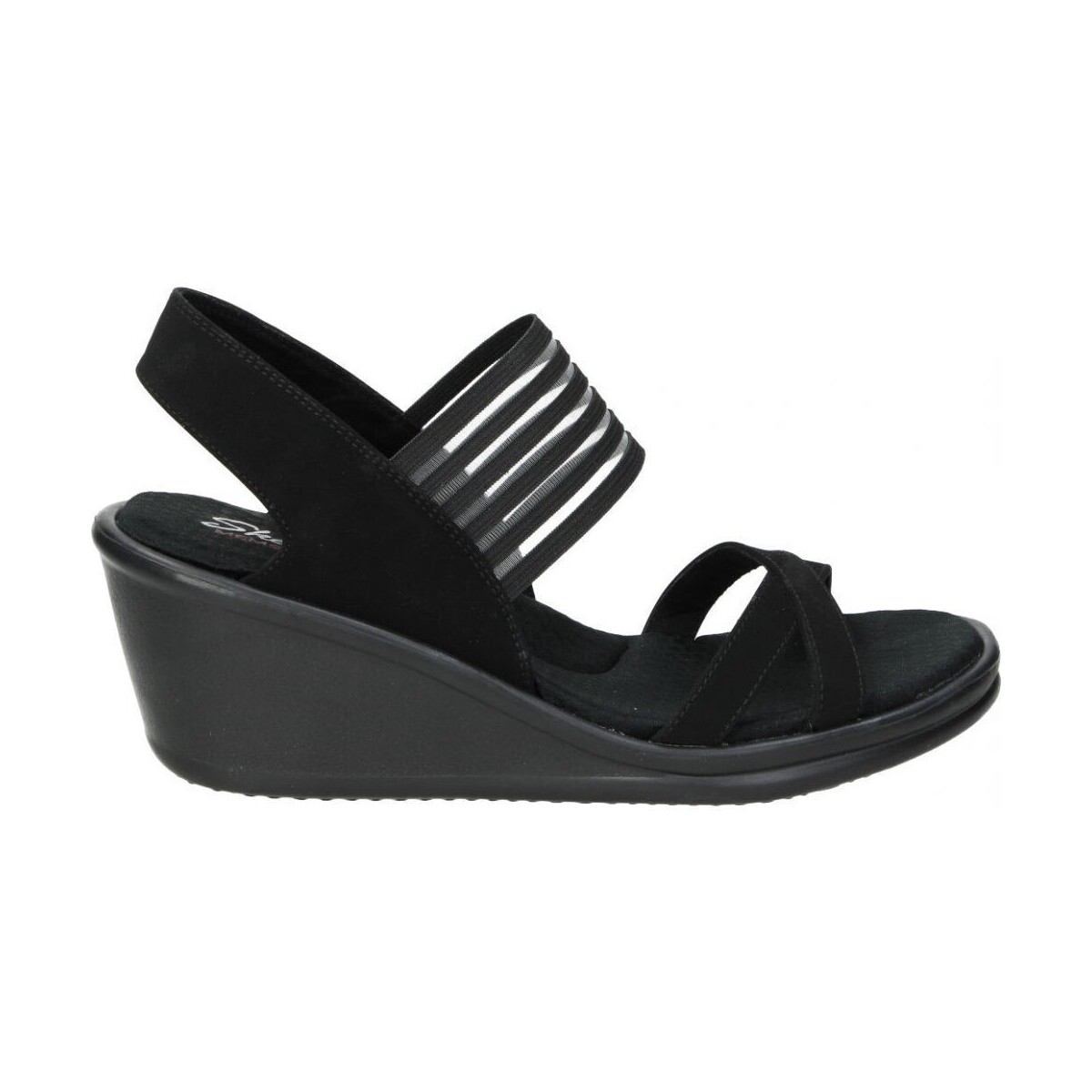 Schoenen Dames Sandalen / Open schoenen Skechers 31597-BBK Zwart