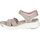 Schoenen Dames Sandalen / Open schoenen Skechers 119305-TPPK Roze