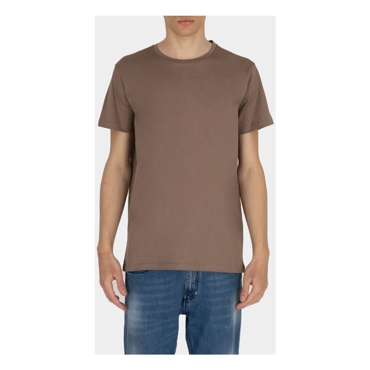 Textiel Heren T-shirts & Polo’s Out/Fit  Beige