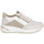 Schoenen Dames Sneakers Keys WHITE GOLD Wit