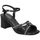 Schoenen Dames Sandalen / Open schoenen Menbur 25596 Zwart