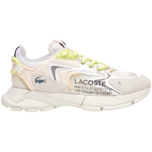 Schoenen Dames Sneakers Lacoste L003 NEO 223 1 SFA - Off White/LT Green Groen