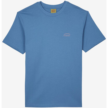 Textiel Heren T-shirts korte mouwen Oxbow Grafisch T-shirt met korte mouwen TIAREI Blauw