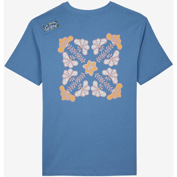 Oxbow Grafisch T-shirt met korte mouwen TIAREI Blauw