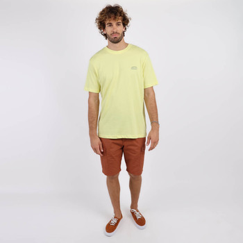 Oxbow Grafisch T-shirt met korte mouwen THRIMP Geel